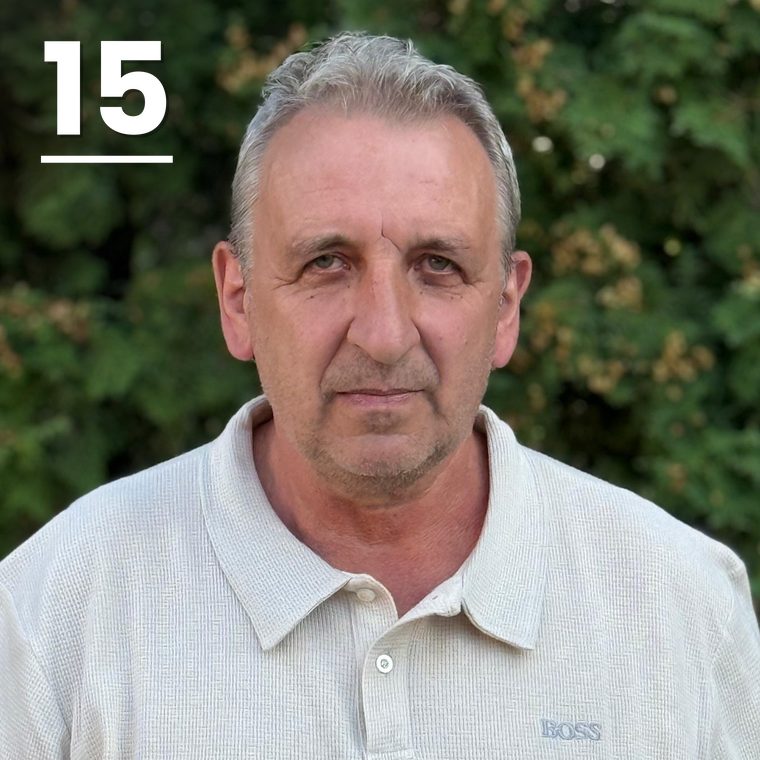Kandidát č. 15 – Miroslav Macháček